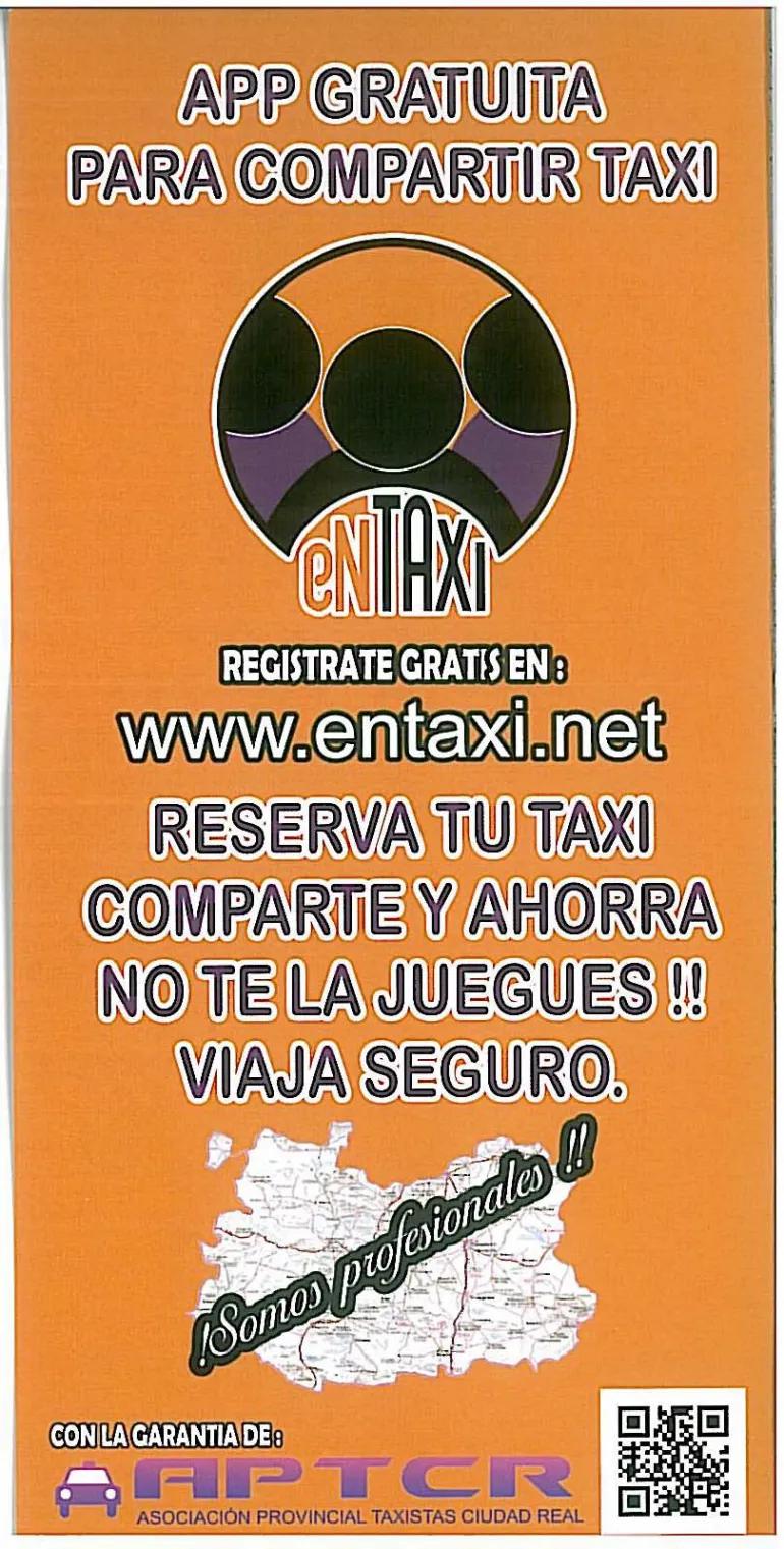 Imagen  App gratuita en taxi