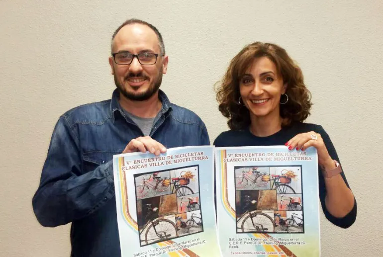 imagen de Fátima Mondéjar y Asociación de Bicicletas Clásicas, enero 2017