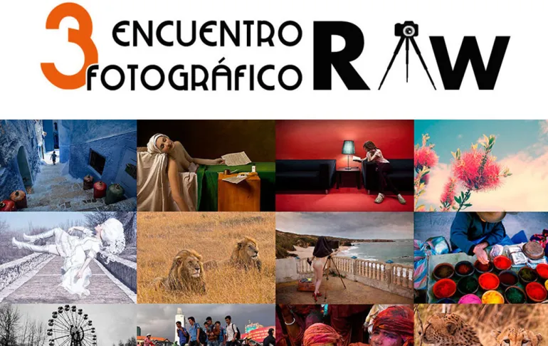 imagen cartel encuentro fotográfico RAW, 11 junio 2016