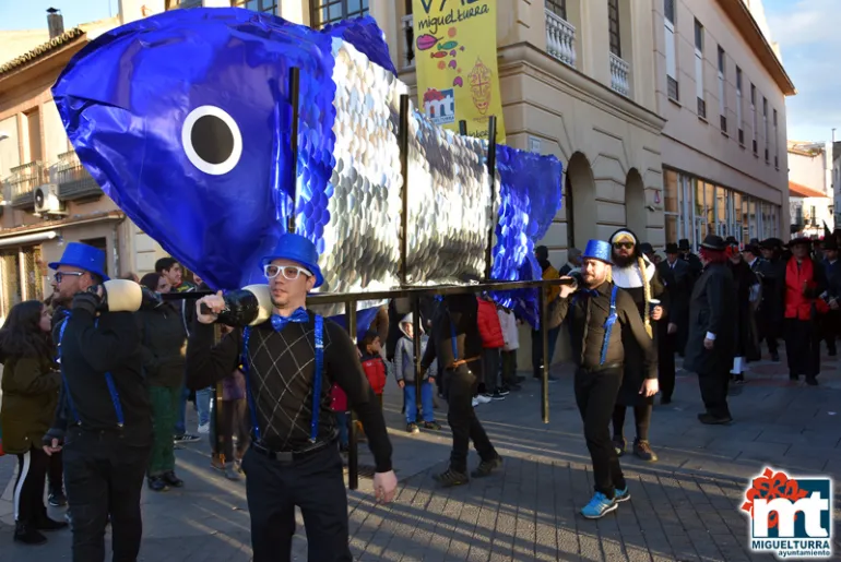 imagen del entierro de la Sardina del Carnaval de Miguelturra 2019