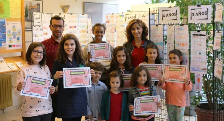 imagen entrega premios certamen marcapáginas, octubre de 2016