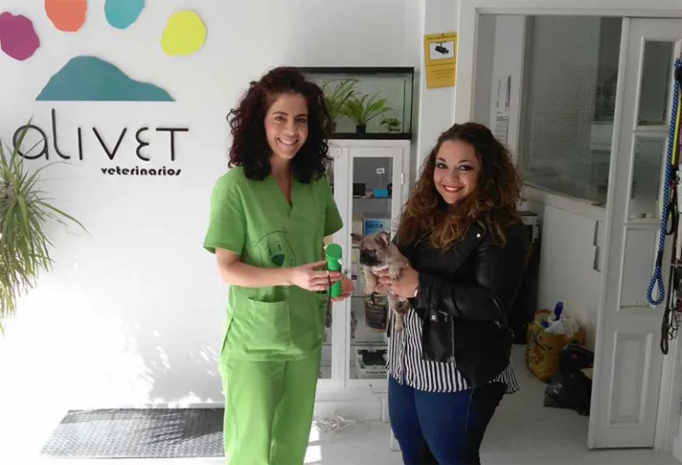 imagen entrega del premio de Mascotas en Miguelturra y Centro Veterinario La Estrella, noviembre 2016