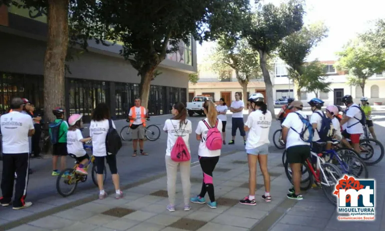 imagen de uno de los eventos realizados en la Semana de la Movilidad, septiembre 2015