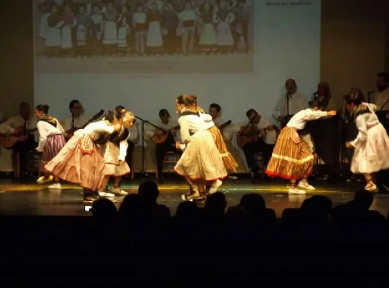 imagen del Festival de la Escuela de Folclore, junio 2016