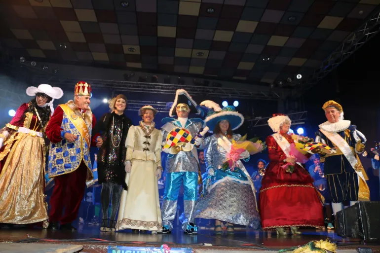 imagen de las Máscaras Mayores del Carnaval de Miguelturra 2016