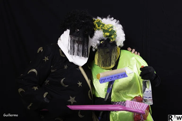 imagen de una de las fotografías del Colectivo Raw durante el Carnaval de Miguelturra 2020