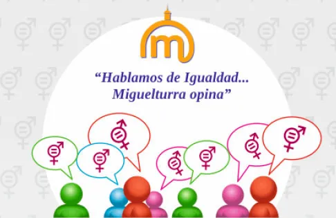 imagen que publicita los eventos del Día Internacional de la Mujer 2016 en Miguelturra