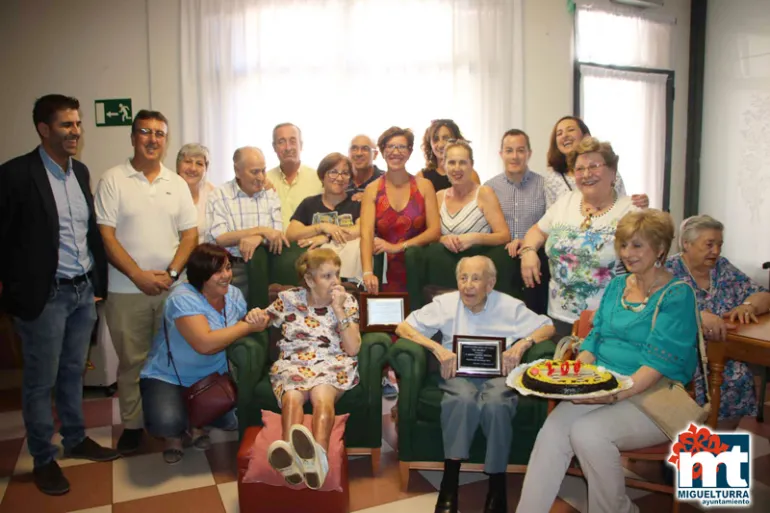imagen del homenaje a Don Benito Consolación García Tercero, septiembre 2017