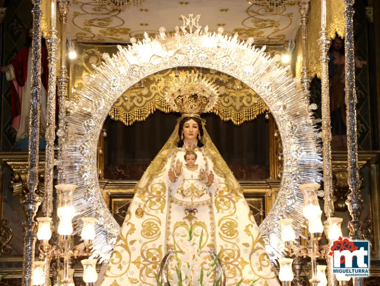imagen de la Virgen de la Estrella, patrona de Miguelturra