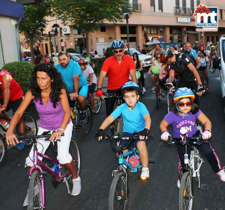 imagen del Día de la Bicicleta de las Ferias de Miguelturra 2015