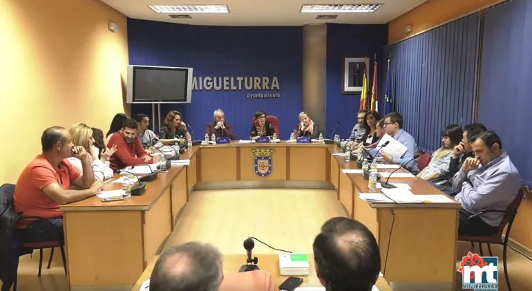 imagen del Pleno Ordinario del Ayuntamiento de Miguelturra del 10 de mayo de 2018