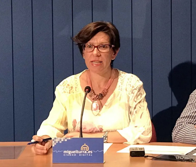 imagen de la alcaldesa Victoria Sobrino