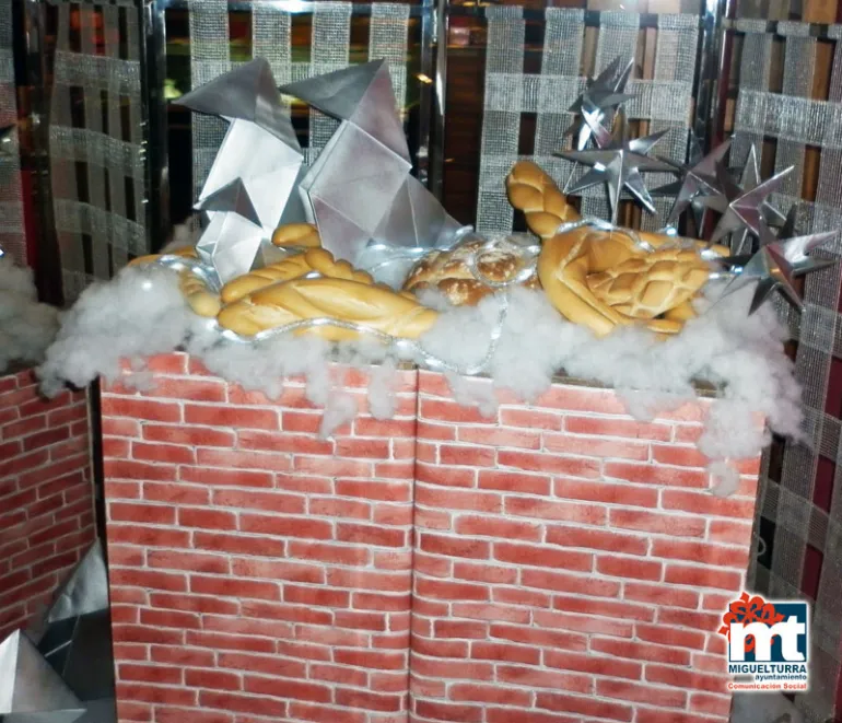 imagen del escaparate premiado de Fegopán, diciembre 2015