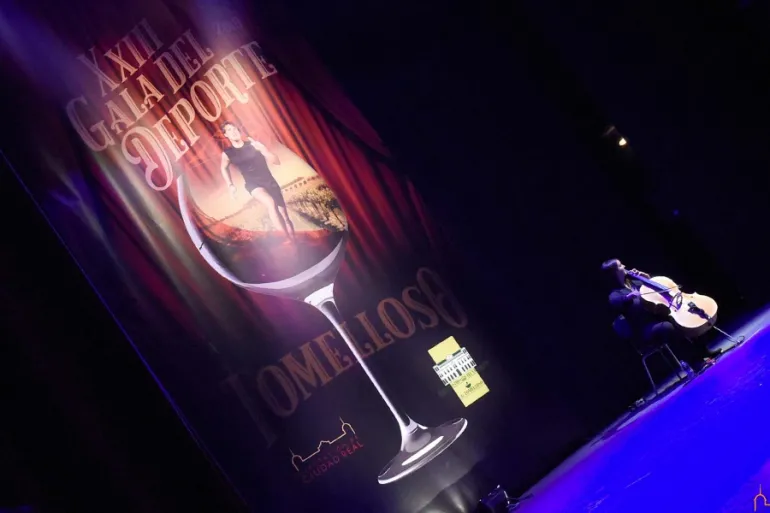 imagen de la Gala del Deporte Provincial 2018 en Tomelloso, fuente imagen Diputación Provincial de Ciudad Real