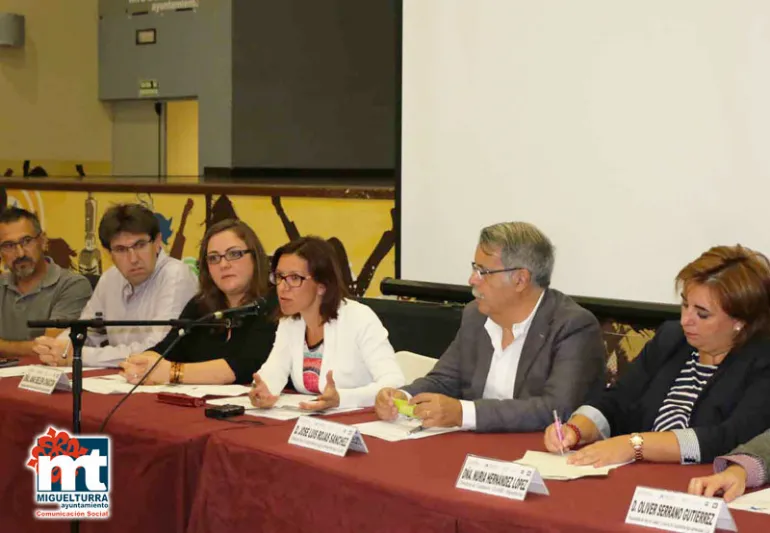 imagen inauguración de la jornada sobre alimentación saludable, septiembre 2015