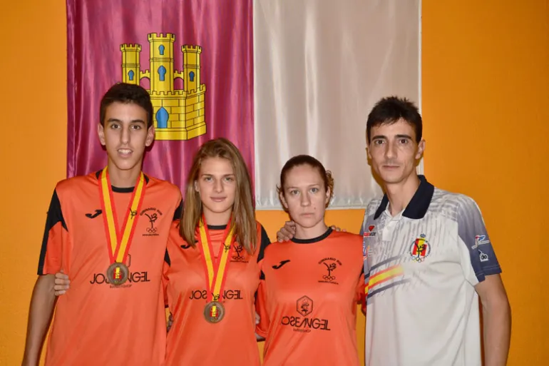 imagen de las medallas conseguidas por Kim Miguelturra, octubre 2015