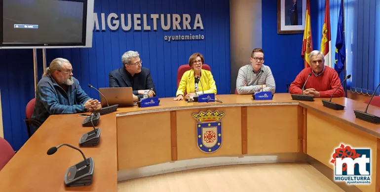 imagen de la presentación del proyecto Ciudad de Miguelturra,17 octubre 2018