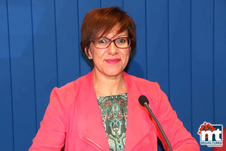 imagen de la alcaldesa de Miguelturra, Victoria Sobrino, enero 2019
