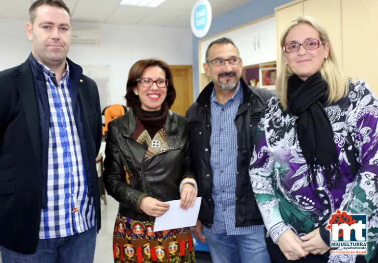 visita institucional a la nueva tienda Entre Nubes, noviembre 2015
