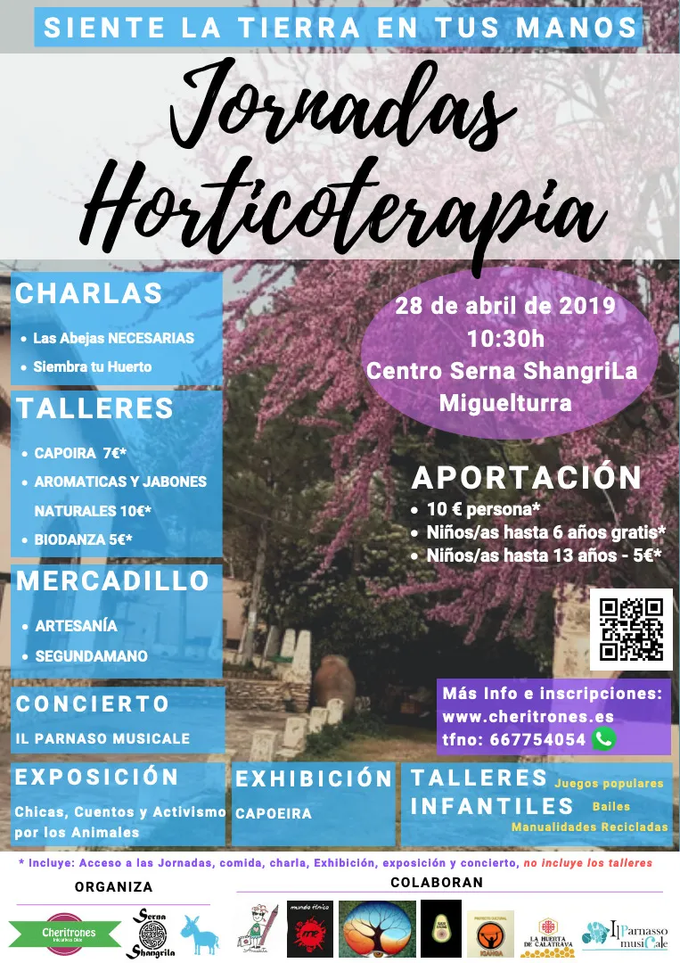 imagen cartel Jornadas de Cheritrones del 28 de abril de 2019