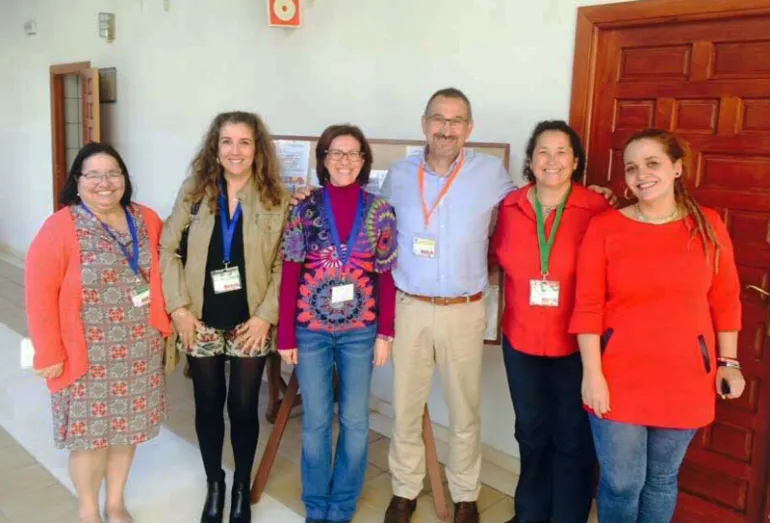 imagen de la representación municipal de Miguelturra en las jornadas de Almagro, noviembre 2015