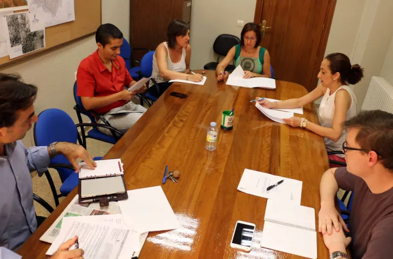 Imagen de la junta de portavoces julio 2015