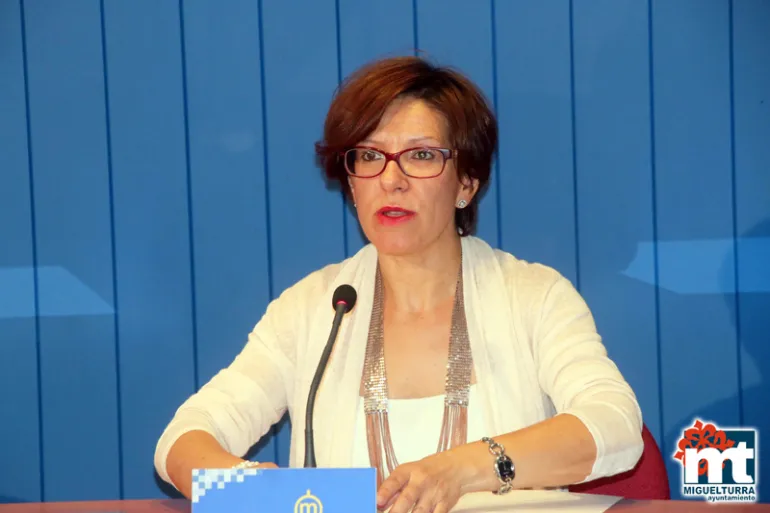 imagen de Victoria Sobrino, alcaldesa de Miguelturra, junio 2017