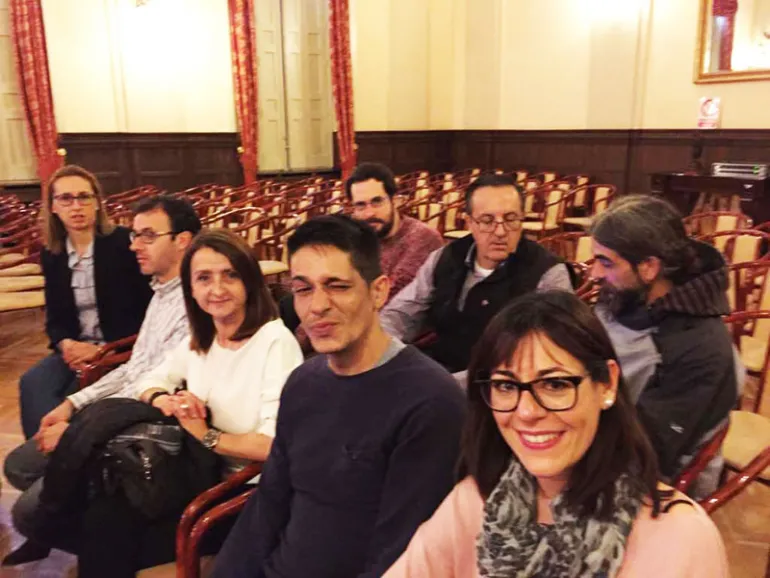 imagen de la Lanzadera de Miguelturra en el Foro de Ciudad Real, febrero 2017, imagen Lanzadera Miguelturra 2.0