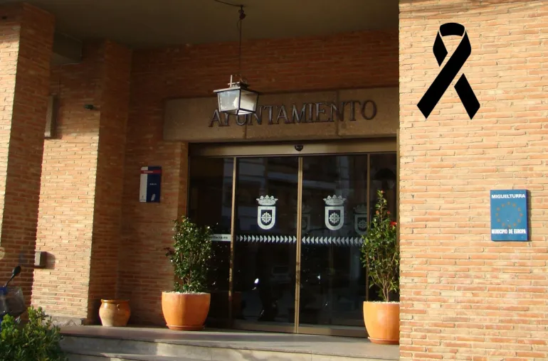 imagen genérica minuto de silencio del Ayuntamiento de Miguelturra 