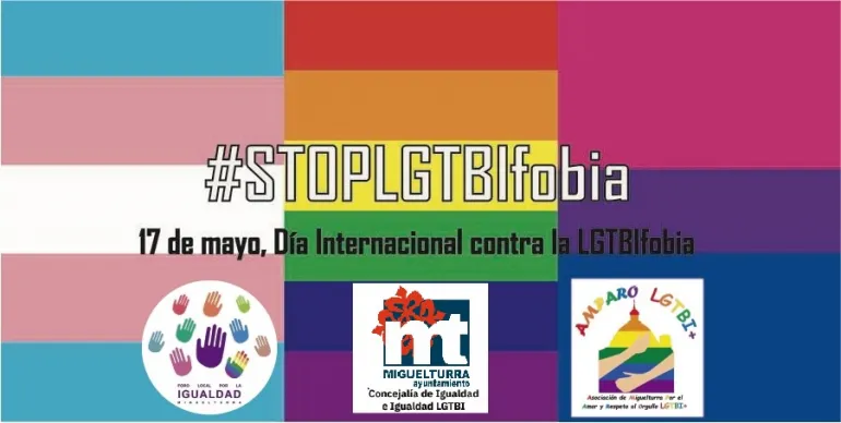 imagen alusiva a la celebración del 17 de mayo de 2020, asociación Amparo