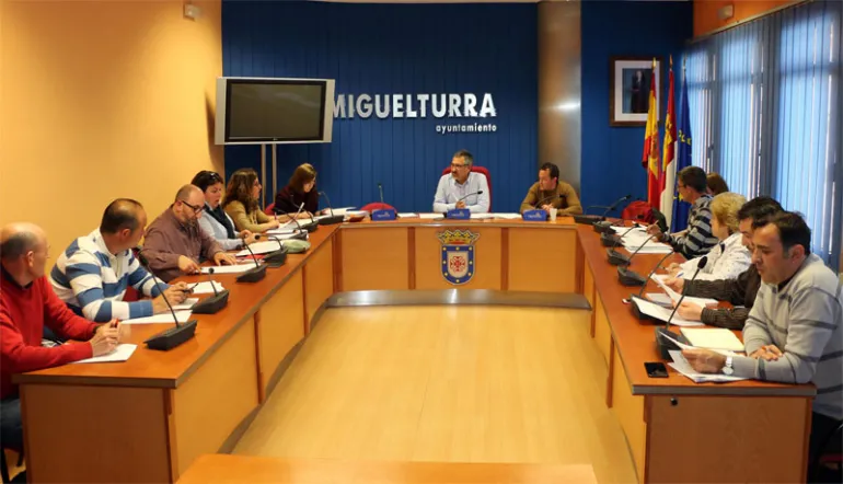 imagen de la Mesa Local por el Empleo en Miguelturra, abril de 2018
