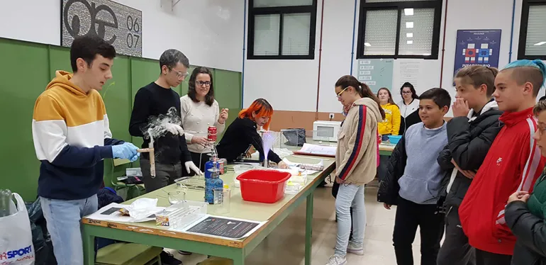 imagen de la jornada Ciencia a Conciencia, Miguelturra, abril de 2019