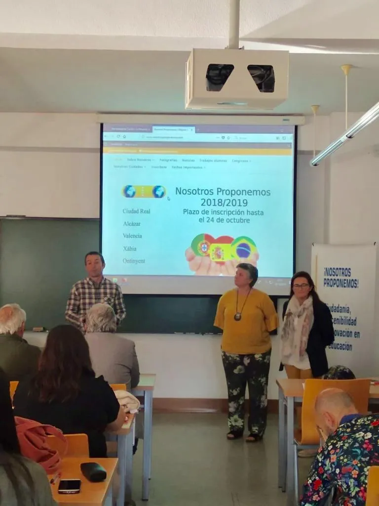 imagen presentación proyecto Nosotros Proponemos, octubre 2019, fuente imagen Raúl López Casado