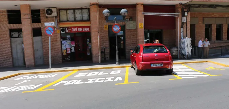 Aparcamineto de Minusválidos