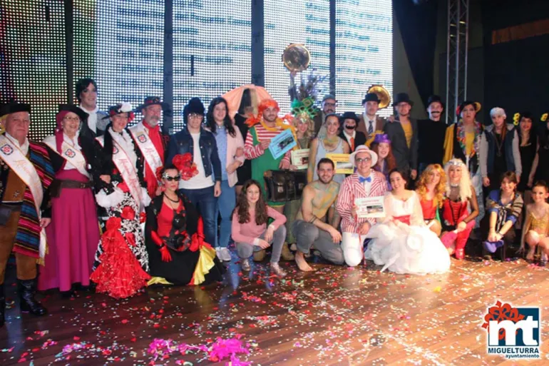 imagen de organización, autoridades y participantes en Tu Careta Me Suena 2018