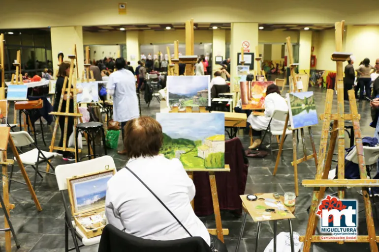 imagen de clases de pintura de la Universidad Popular de Miguelturra