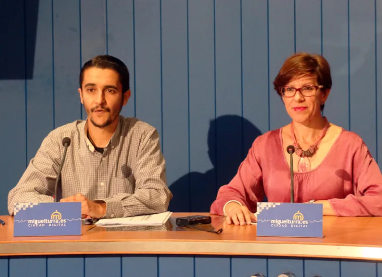 imagen de Victoria Sobrino y Julián Céspedes, abril 2017