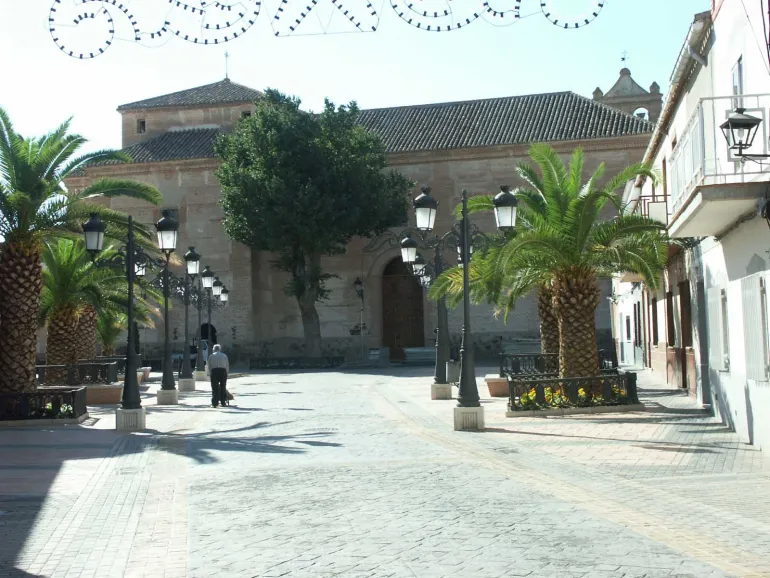 imagen de la Plaza de la Virgen de la Estrella