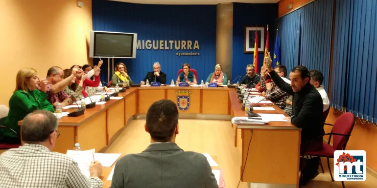 imagen del Pleno Extraordinario y Urgente del Ayuntamiento de Miguelturra, 13 noviembre 2018