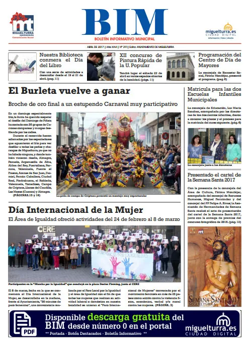 imagen portada del BIM de abril de 2017