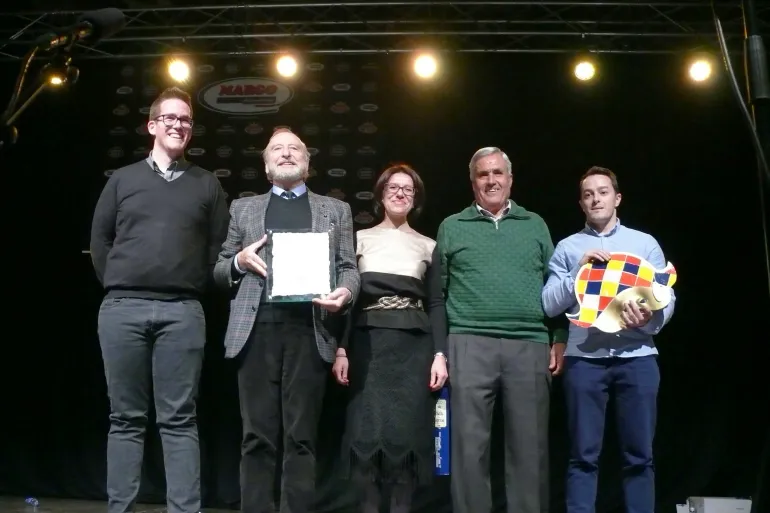 imagen del acto nombramiento Pregonero de Honor a Guillermo Summers, enero 2017