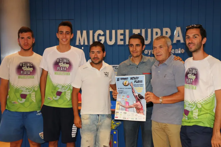 presentación del voley playa