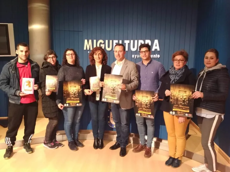 imagen de la presentación de los actos del 150 aniversario, febrero 2018