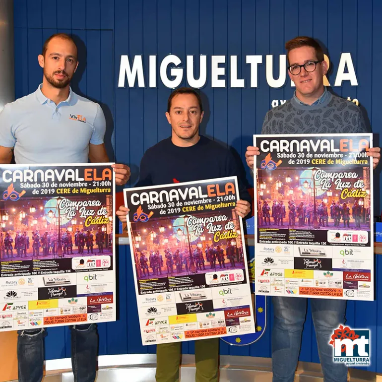 imagen presentación oficial del CarnavalELA del 30 de noviembre de 2019