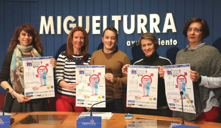 imagen del concejal de deportes y organización de la Carrera de la Mujer 2018 de Miguelturra