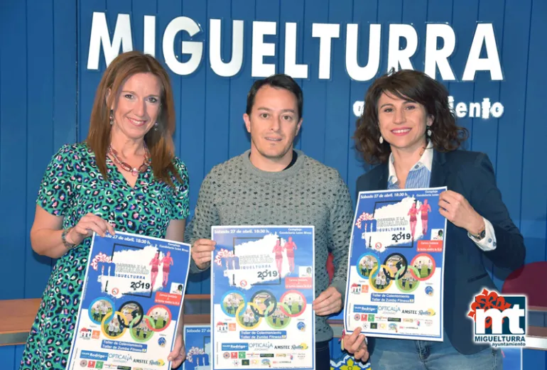 imagen presentación de la Carrera por la Igualdad 2019 Miguelturra