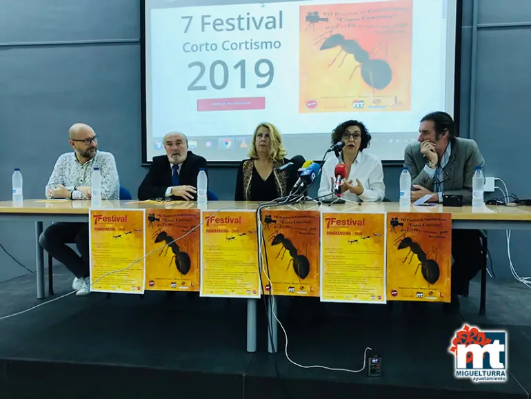 imagen de la presentación oficial del Corto Cortísmo 2019