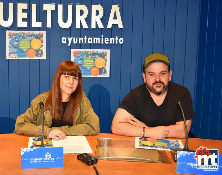 imagen presentación Divertilandia 2020, María Montarroso y José Luis Rodríguez, diciembre 2019