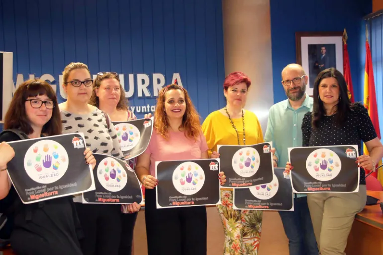imagen presentación del Foro Local por la Igualdad, junio 2017