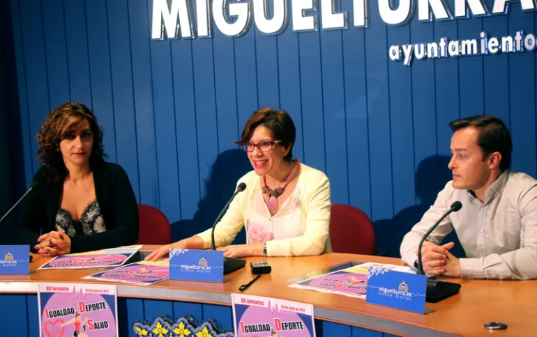 imagen presentación de las Jornadas de Igualdad, Deporte y Salud Miguelturra 2017